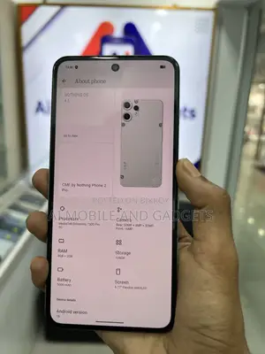 নাথিং ফোন সিএমএফ ফোন ২ প্রো ১২৮ জিবি সিলভার