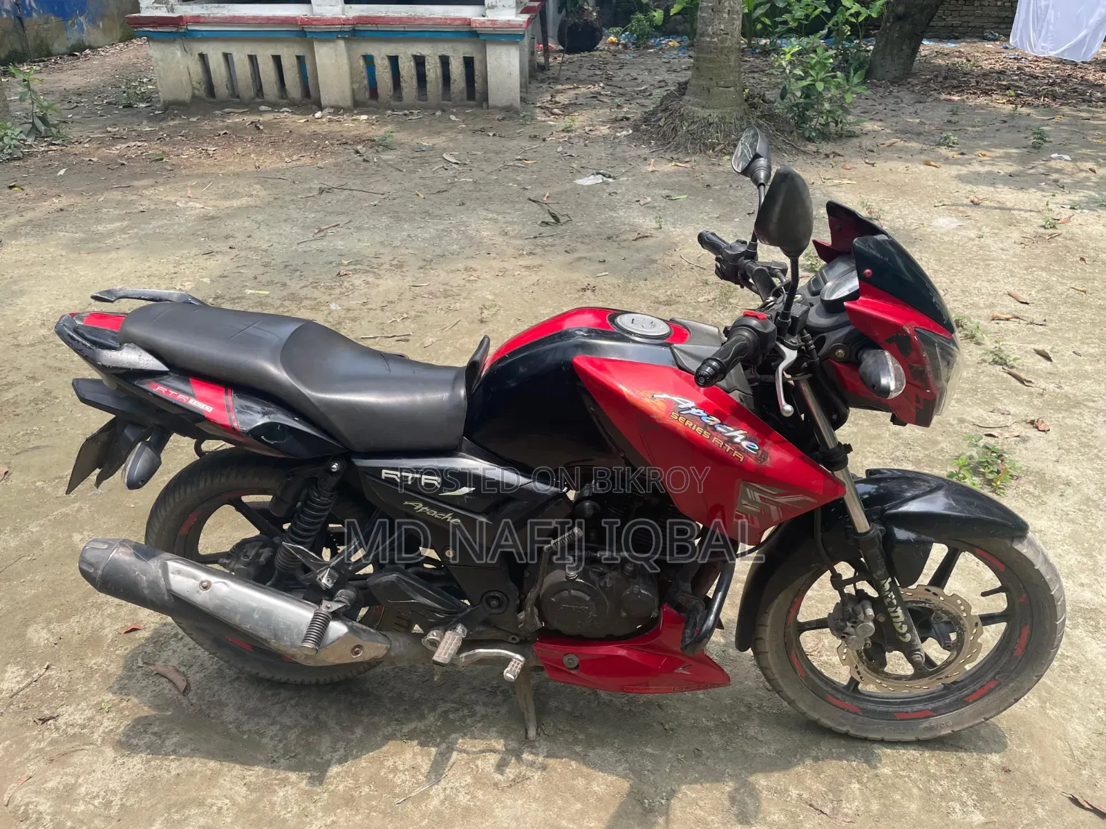 TVS Apache RTR 160 2V 2013 Black