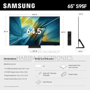 Samsung 65" S95f Oled Smart Ai Tv