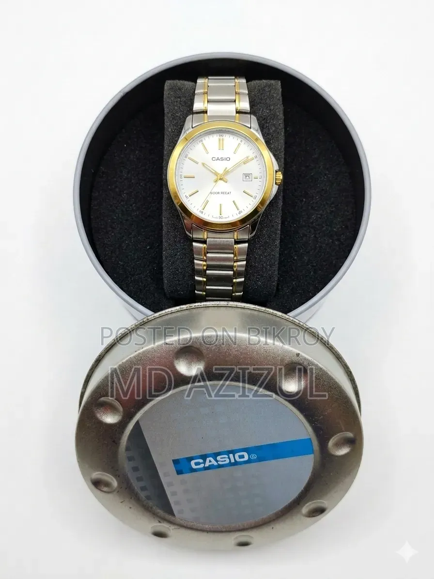 Casio Dual Tone Men Watch Mtp 1183