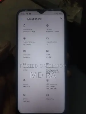 Realme C15 64 GB Gray