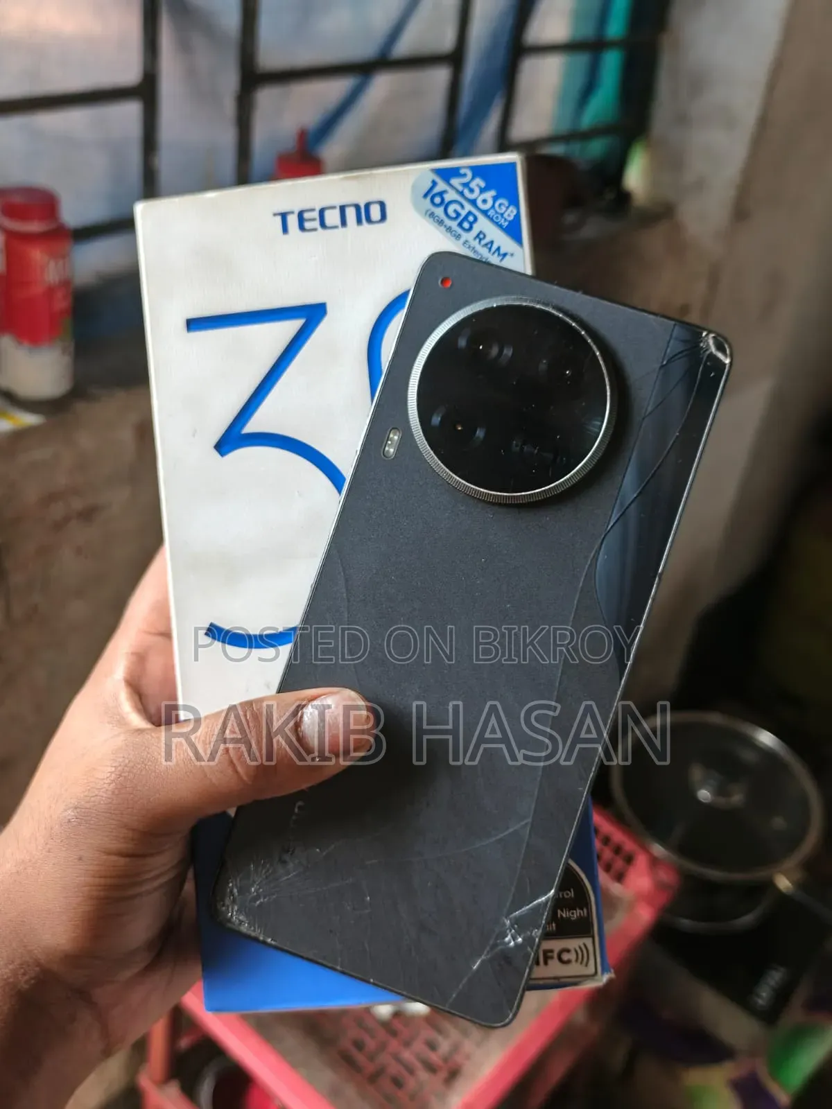 Tecno Camon 30 256 GB Black