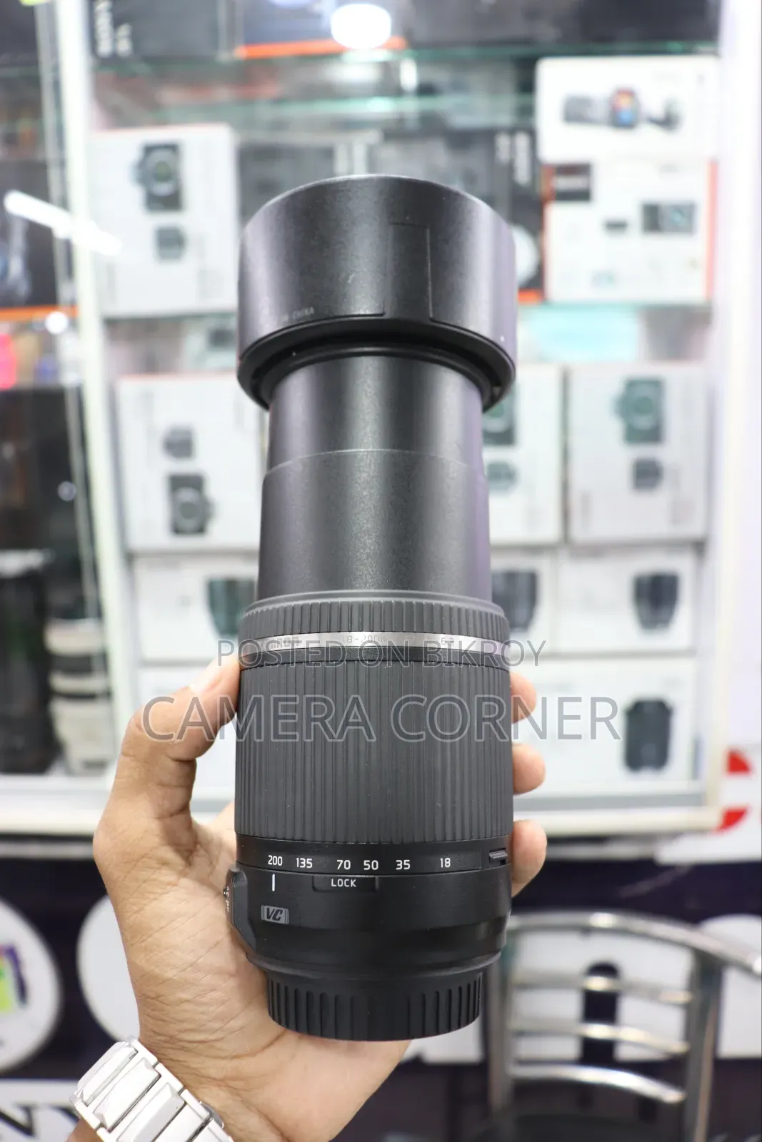 Canon Mount Tamron 18-200mm Lens
