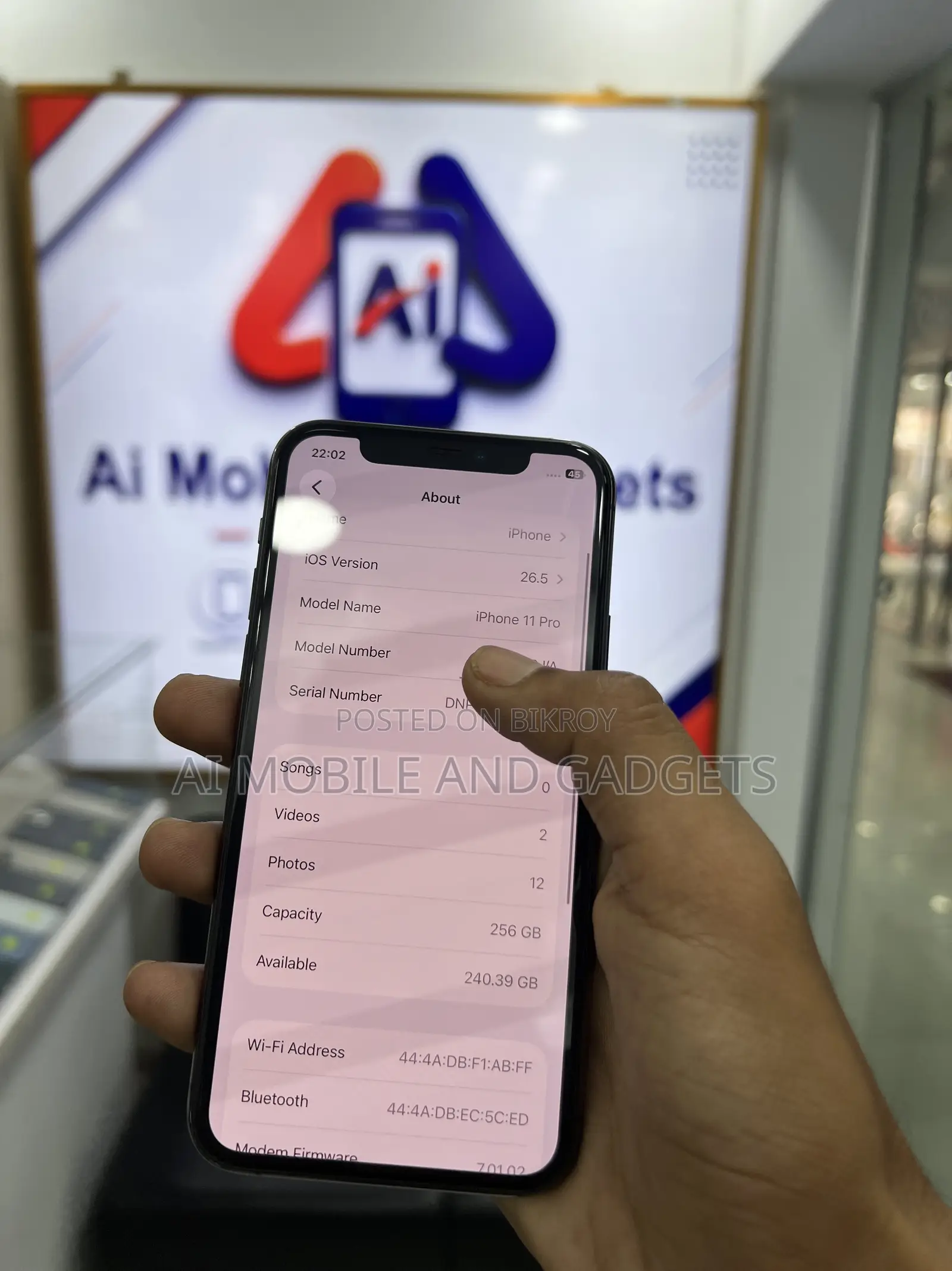 Apple iPhone 11 Pro 256 GB Gray