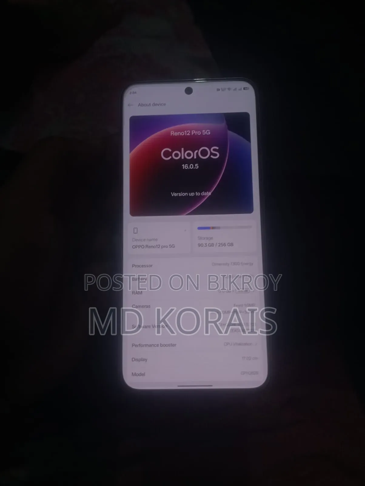 Oppo Reno 12 5G 256 GB