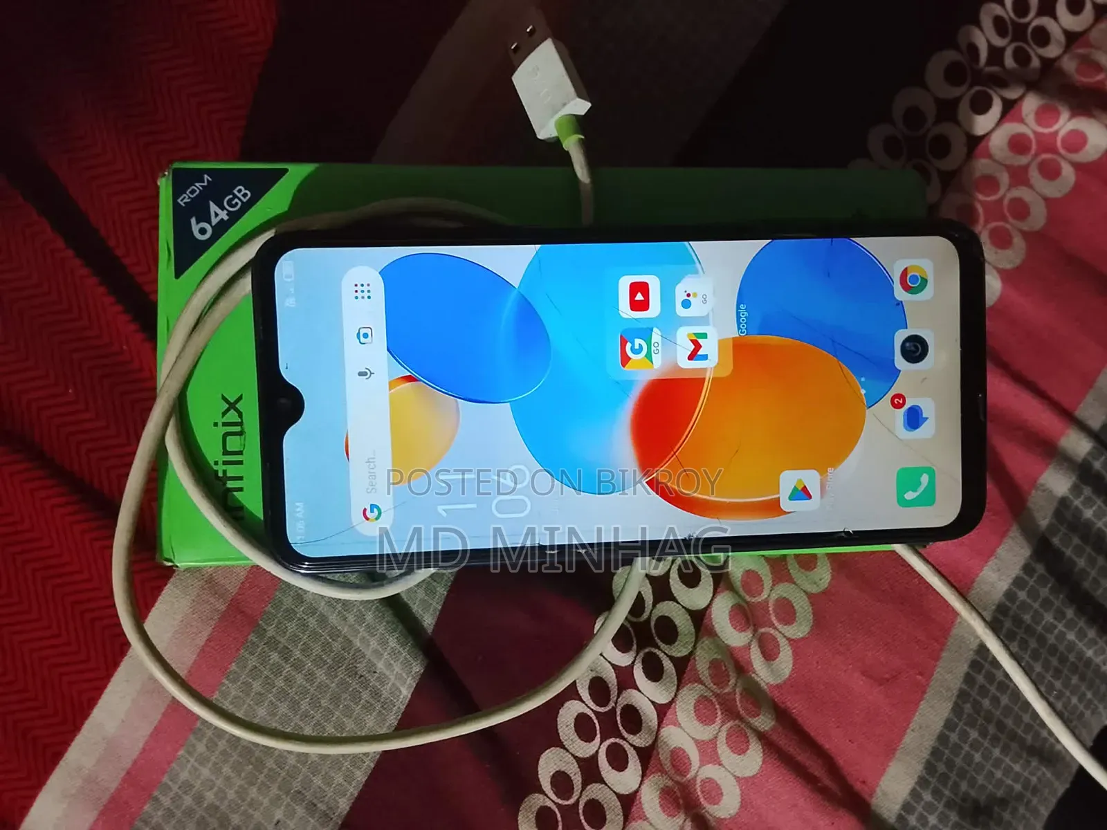 Infinix Smart 6 Plus (India) 64 GB Black