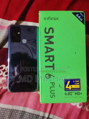 Infinix Smart 6 Plus (India) 64 GB Black