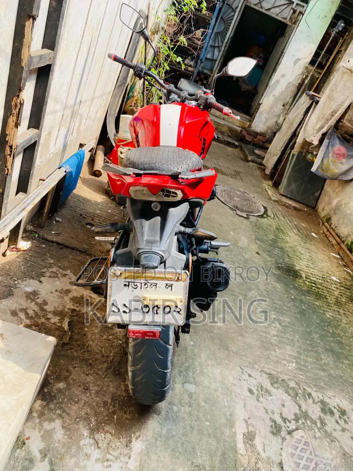 TVS Apache RTR 160 4V 2019 Red