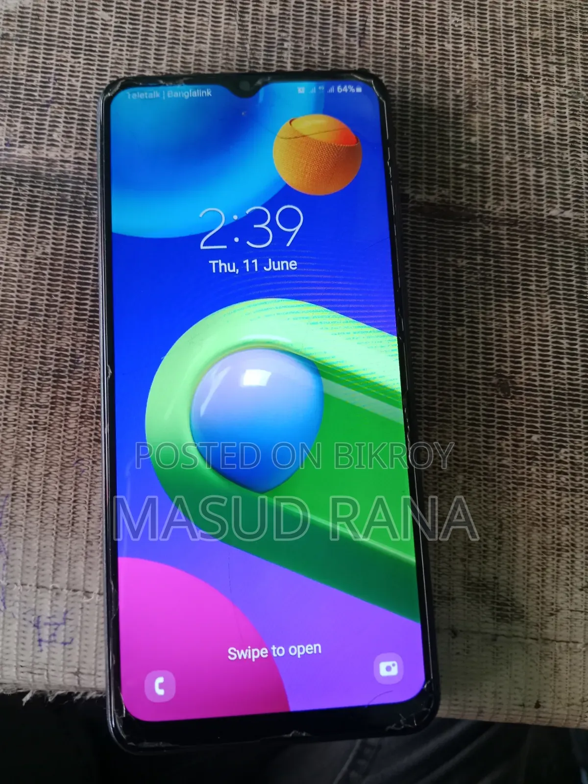 Samsung Galaxy M02 32 GB Black