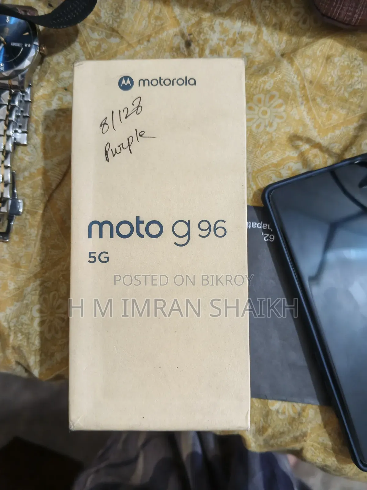 মটোরোলা জি৯৬ ৫জি ১২৮ জিবি পার্পল