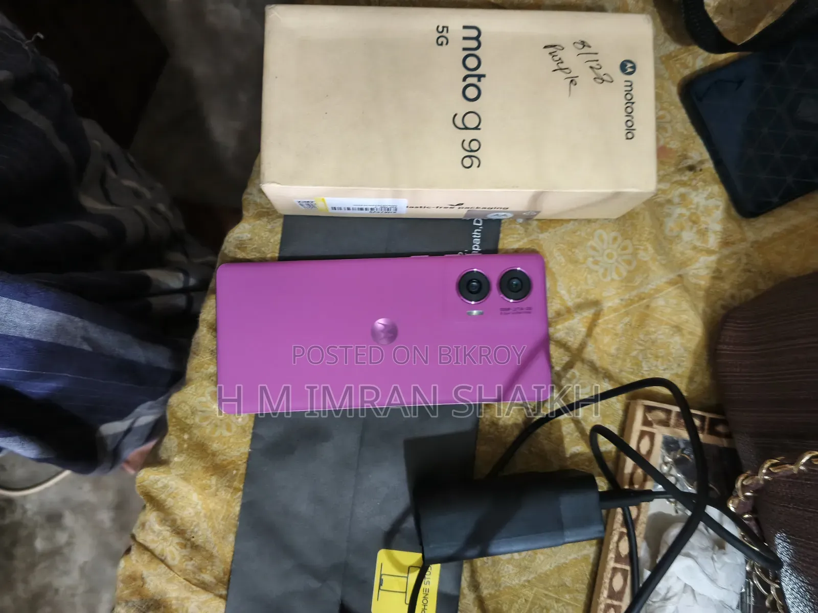 মটোরোলা জি৯৬ ৫জি ১২৮ জিবি পার্পল