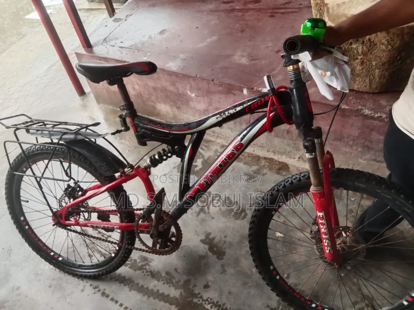 Selling my bicycle because I am moving to my village home