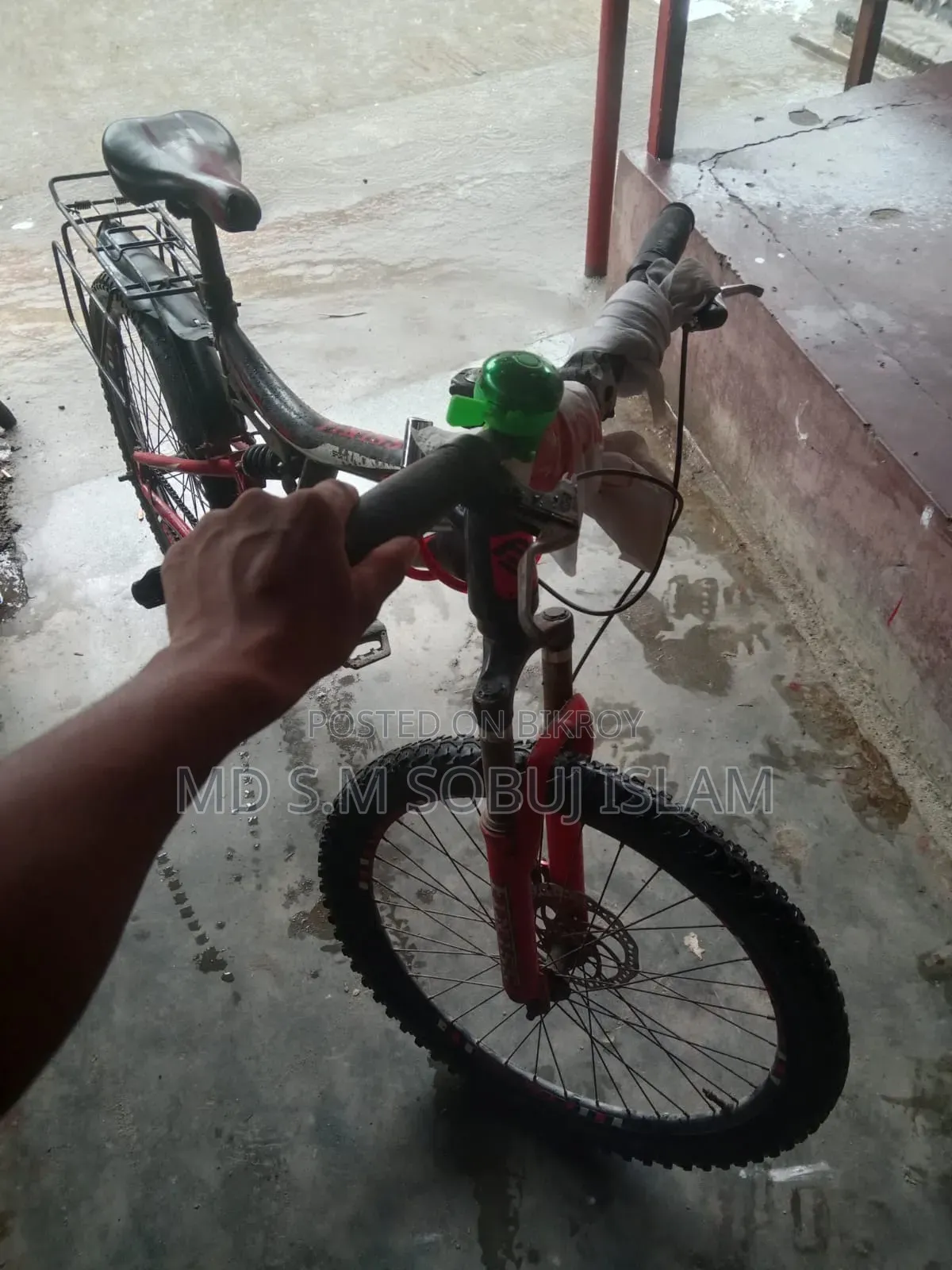 Selling my bicycle because I am moving to my village home