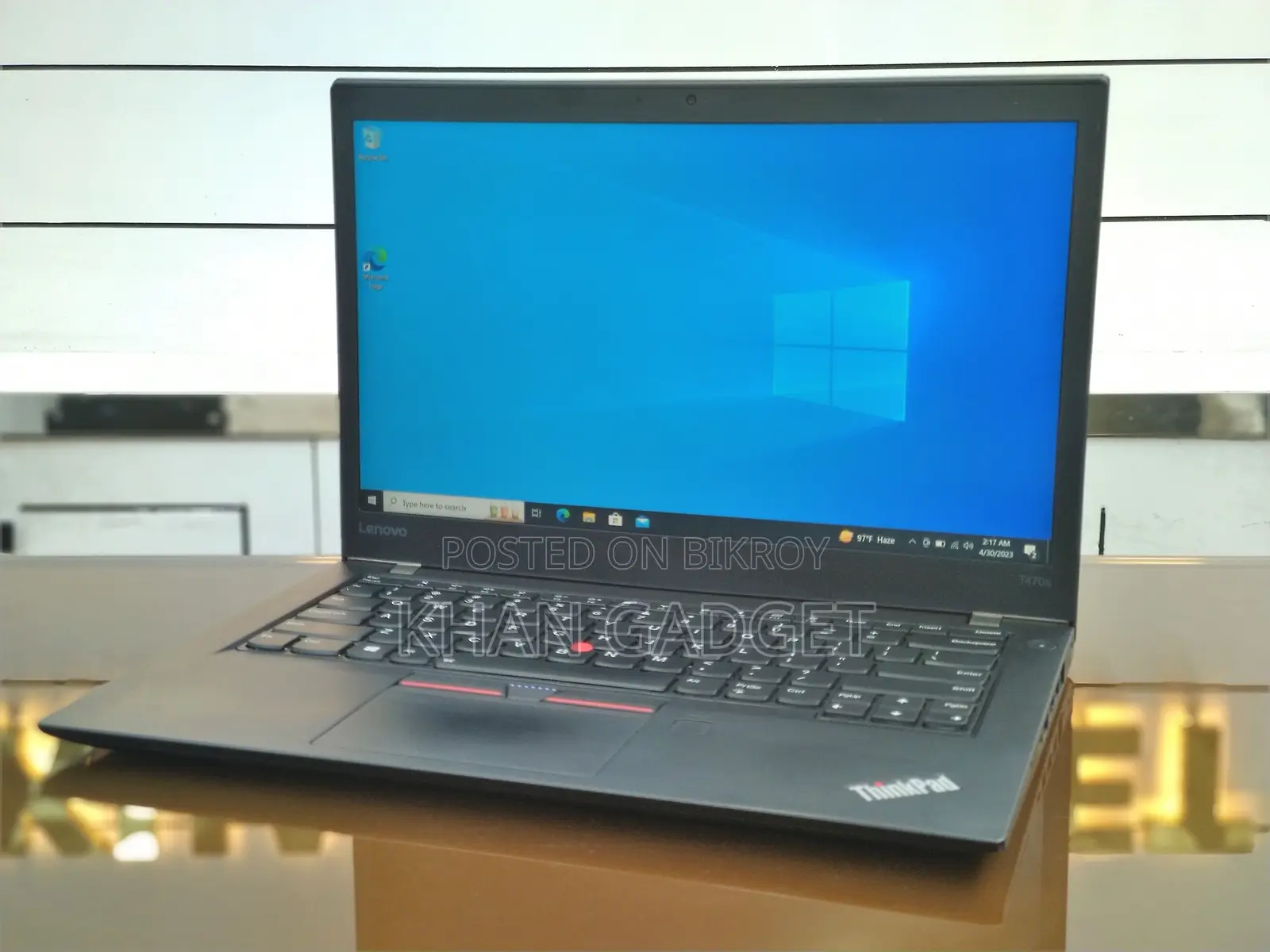 Laptop Lenovo ThinkPad T470s 8GB Intel Core I5 SSD 256GB