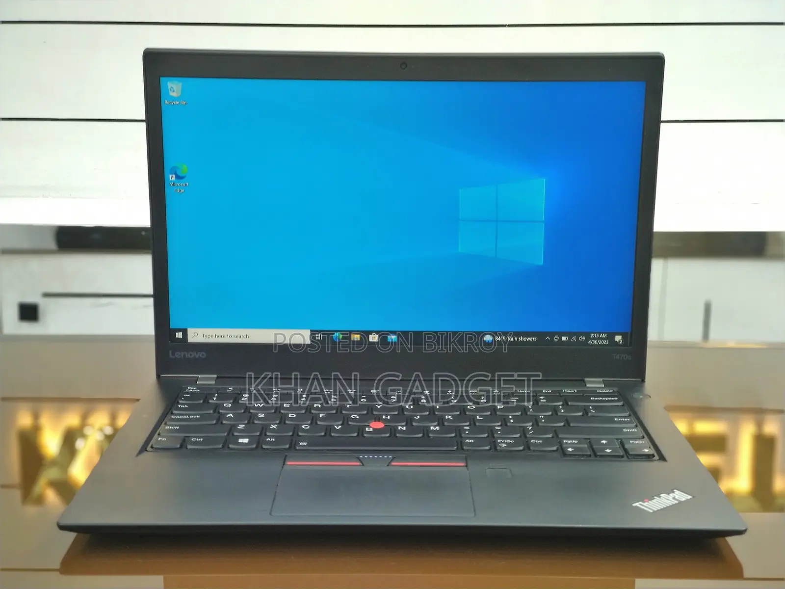 Laptop Lenovo ThinkPad T470s 8GB Intel Core I5 SSD 256GB