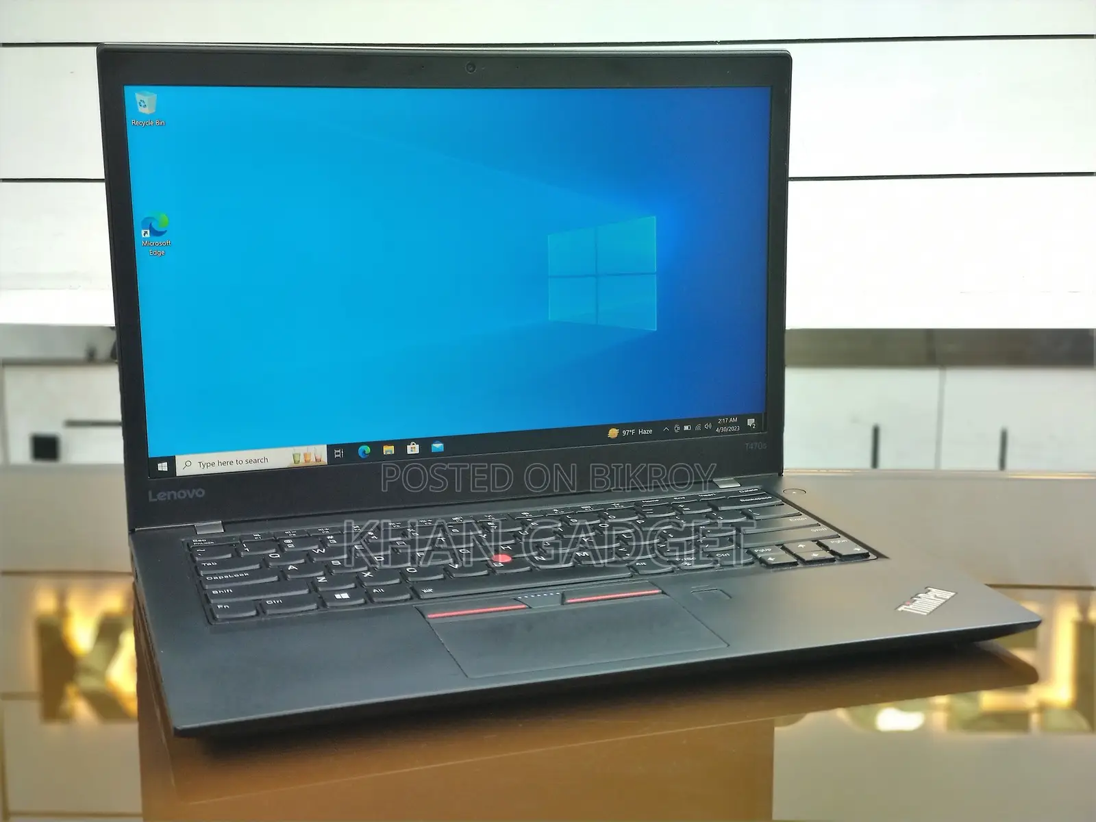 Laptop Lenovo ThinkPad T470s 8GB Intel Core I5 SSD 256GB