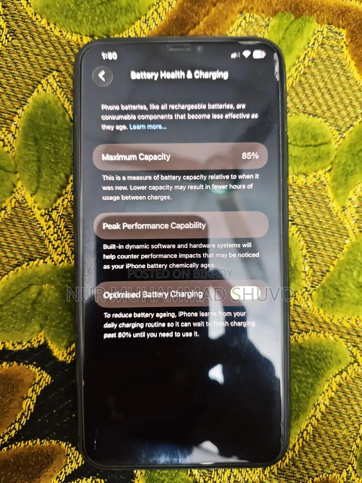 Apple iPhone 11 Pro Max 256 GB Green