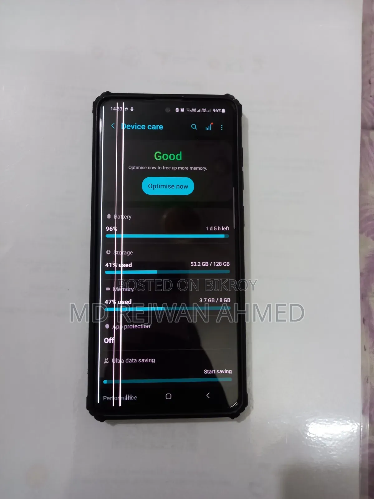 Samsung Galaxy A71 128 GB Blue