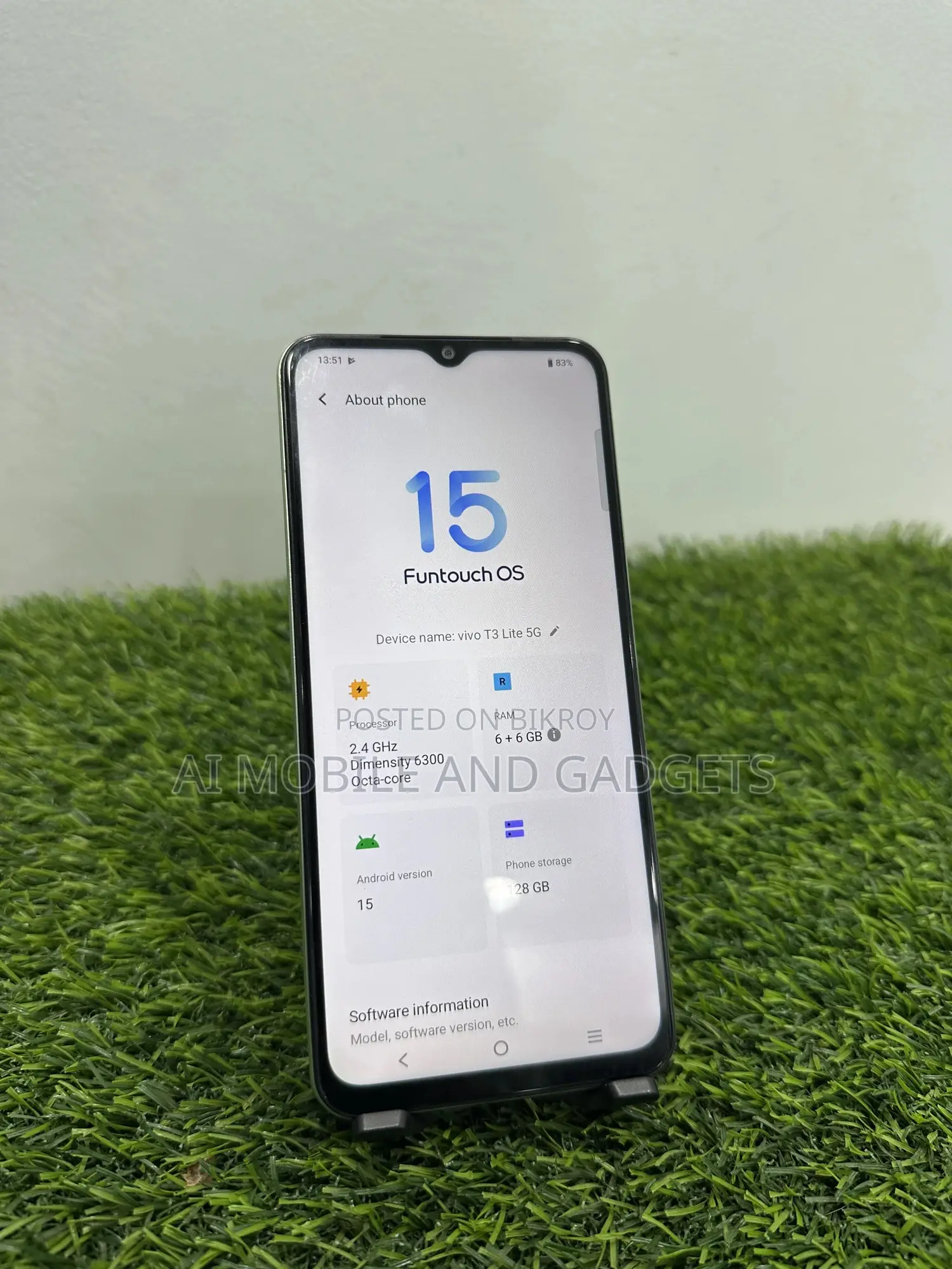 Vivo 128 GB Green