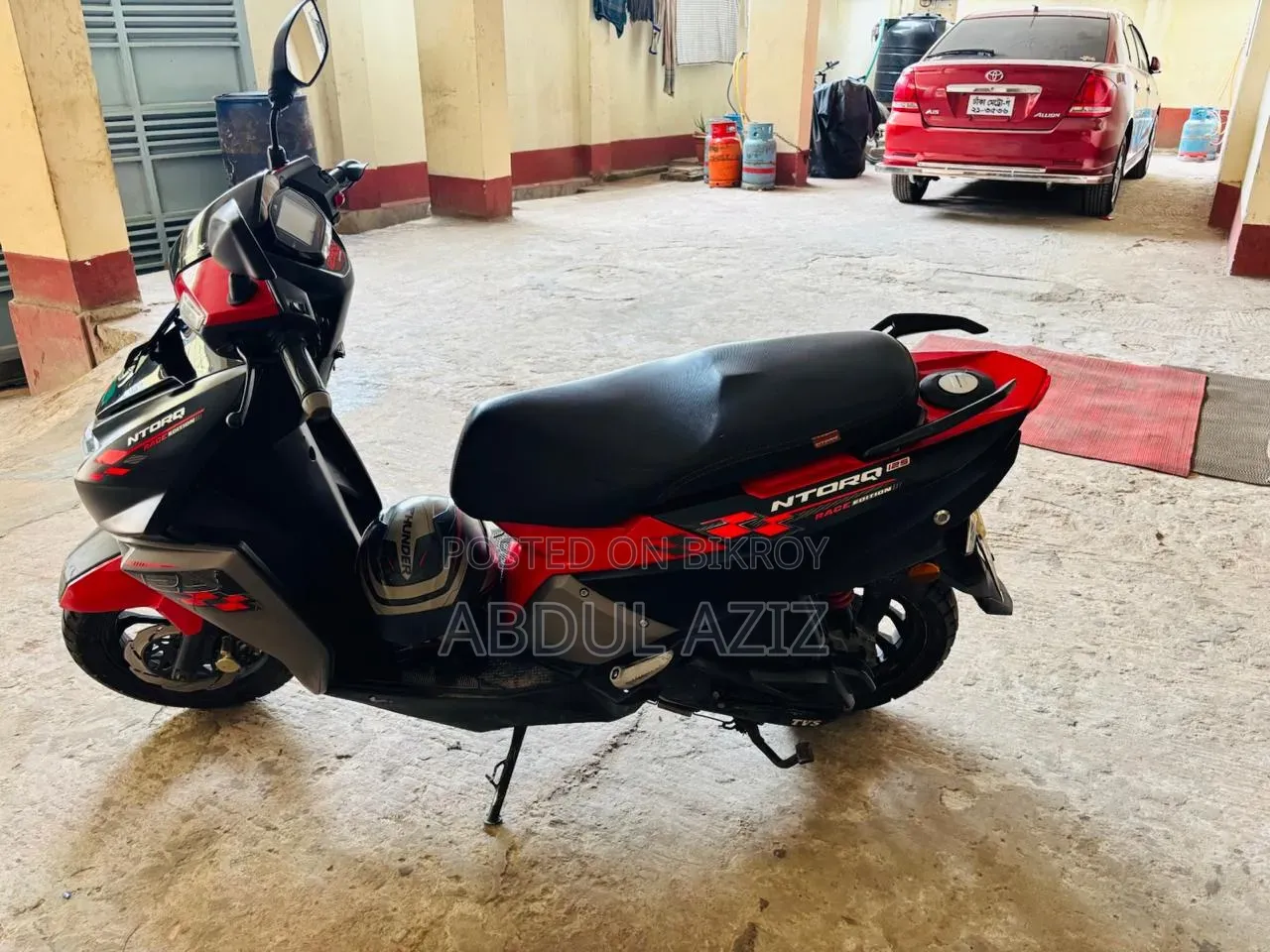 TVS Ntorq 125 2022 Red