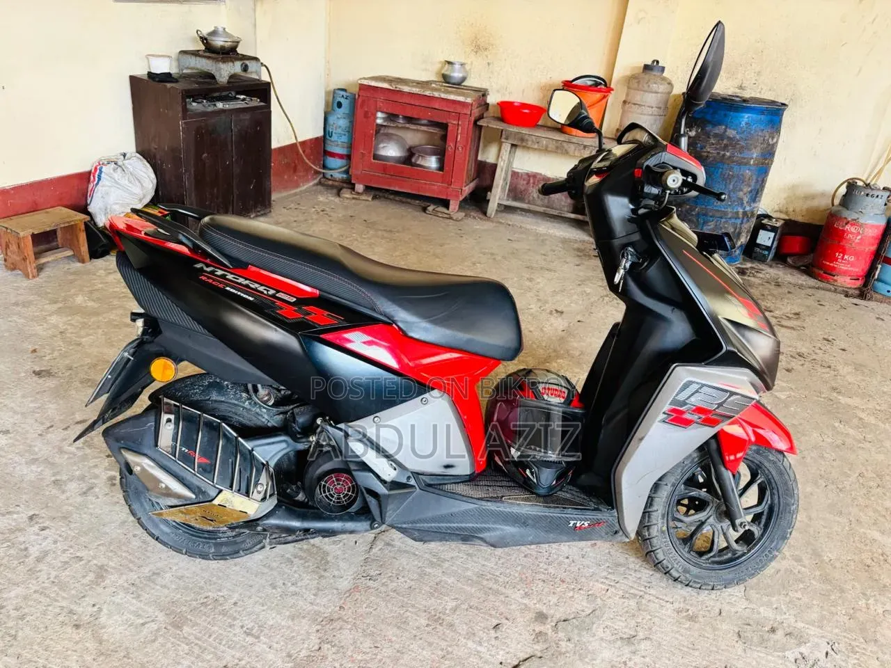 TVS Ntorq 125 2022 Red