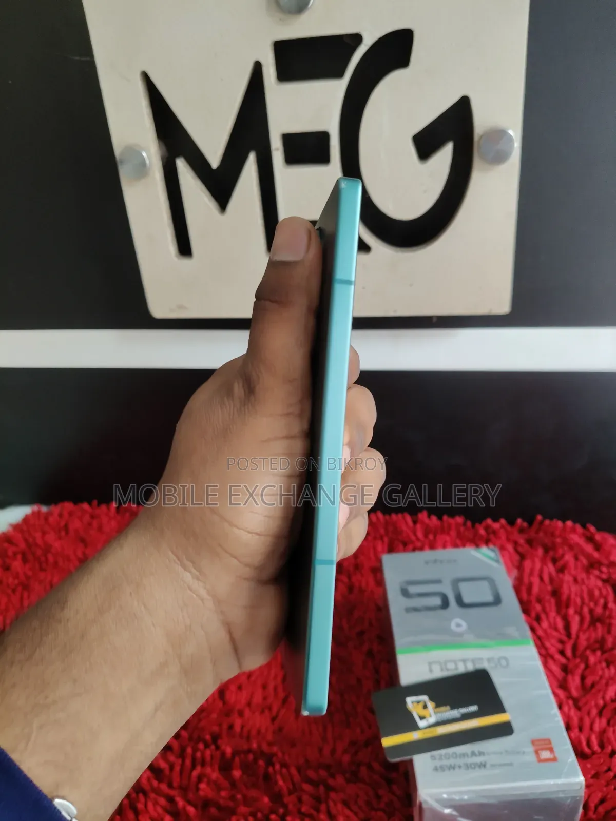 ইনফিনিক্স নোট ৫০ প্রো ২৫৬ জিবি সবুজ