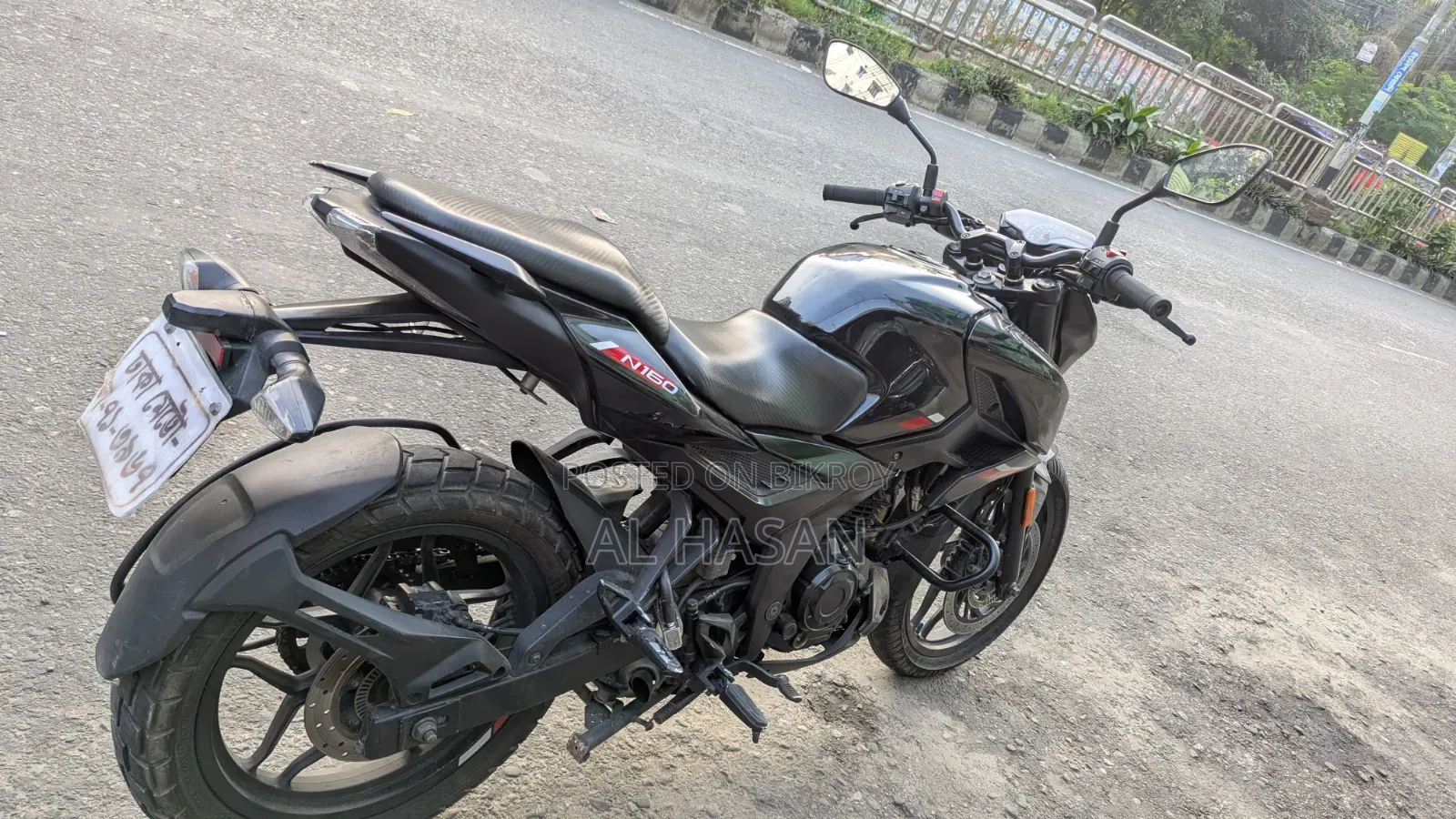 নতুন বাজাজ পালসার এন১৬০ ২০২৫ ব্ল্যাক