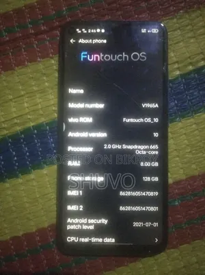 Vivo Y50 128 GB Purple