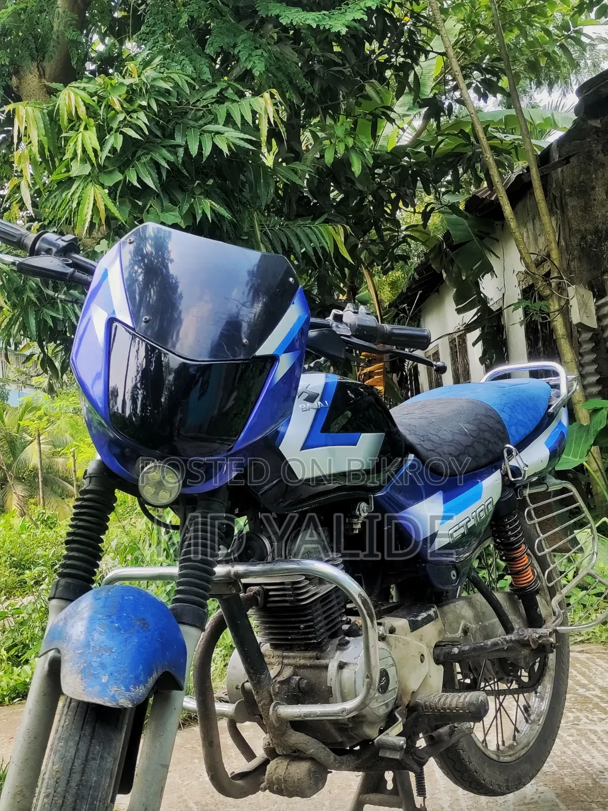 Bajaj CT 100 2017 Blue