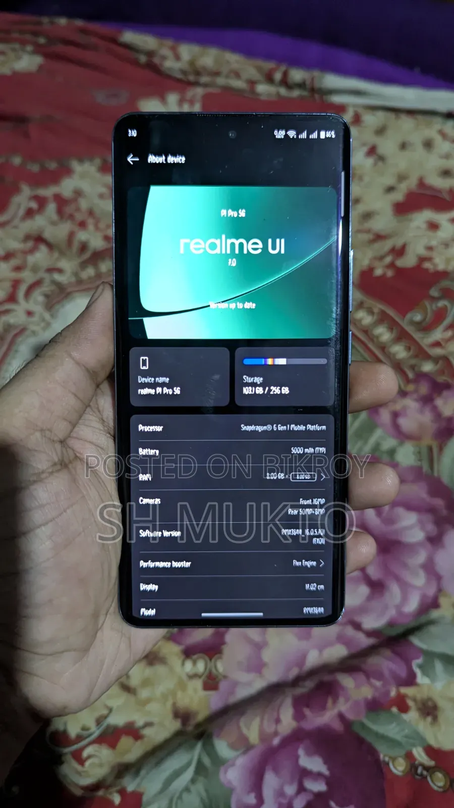 Realme P4 Pro 256 GB Blue