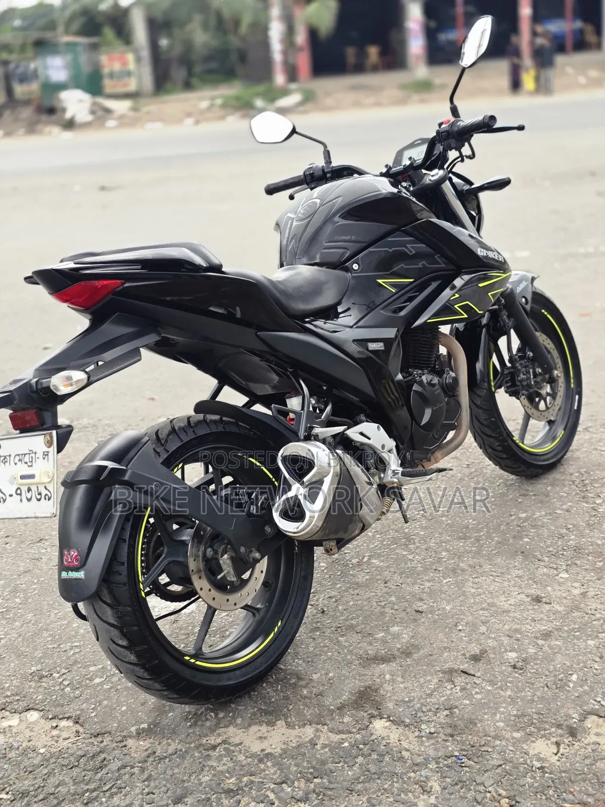 Suzuki Gixxer Fi ABS 2023 Black