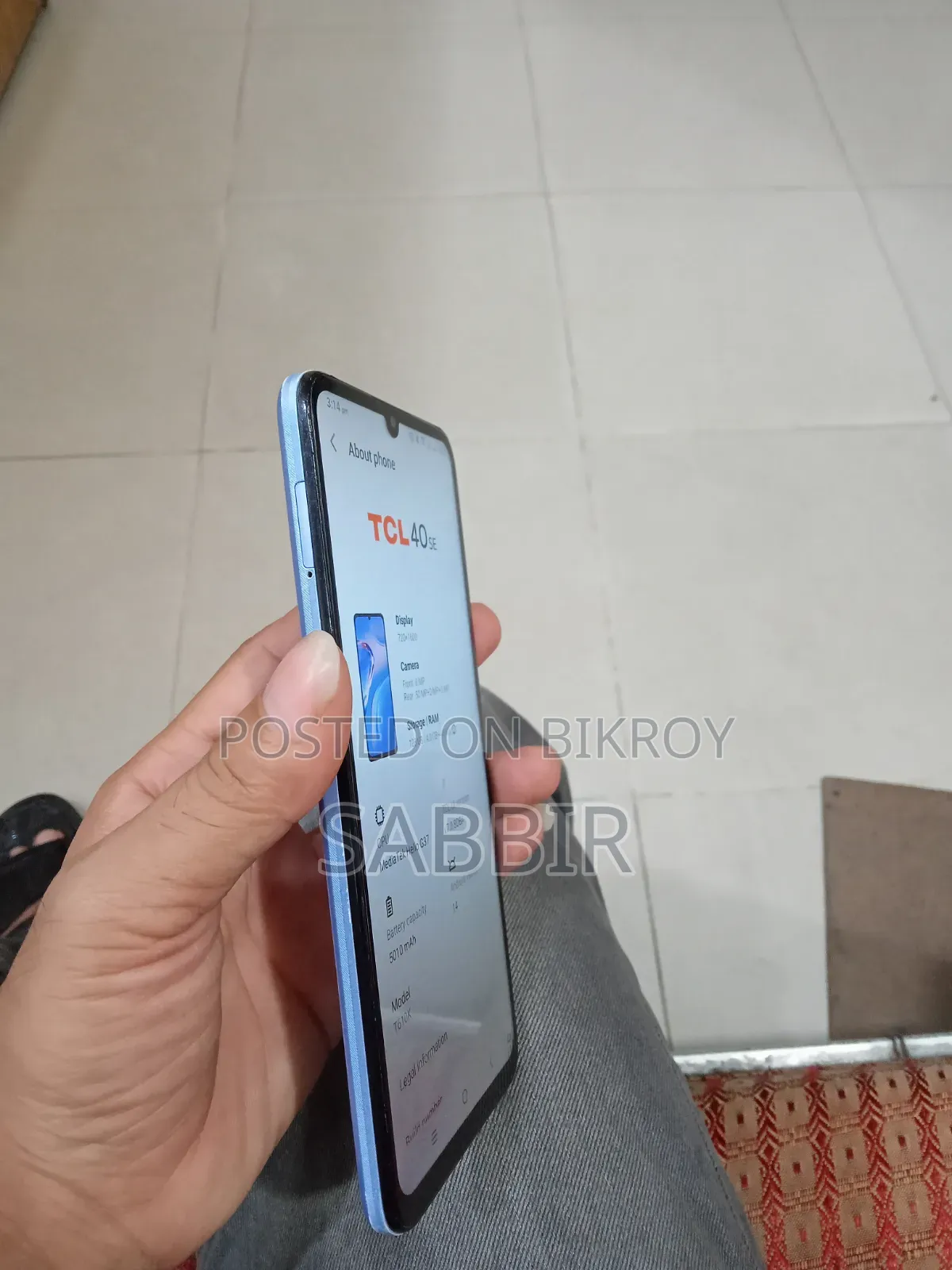 টিসিএল ৪০ এসই ১২৮ জিবি সিলভার