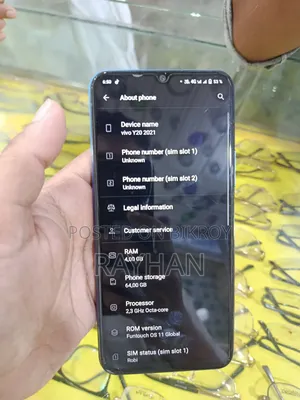 Vivo Y20 64 GB Blue