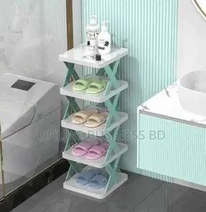 5-Layer X-Design Multifunctional Shoe Rack
