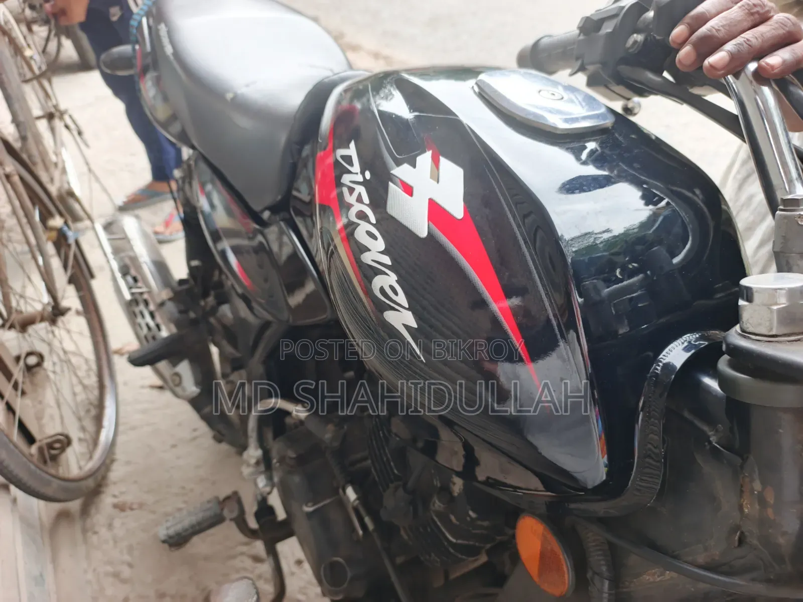 Bajaj Discover 135 2009 Black