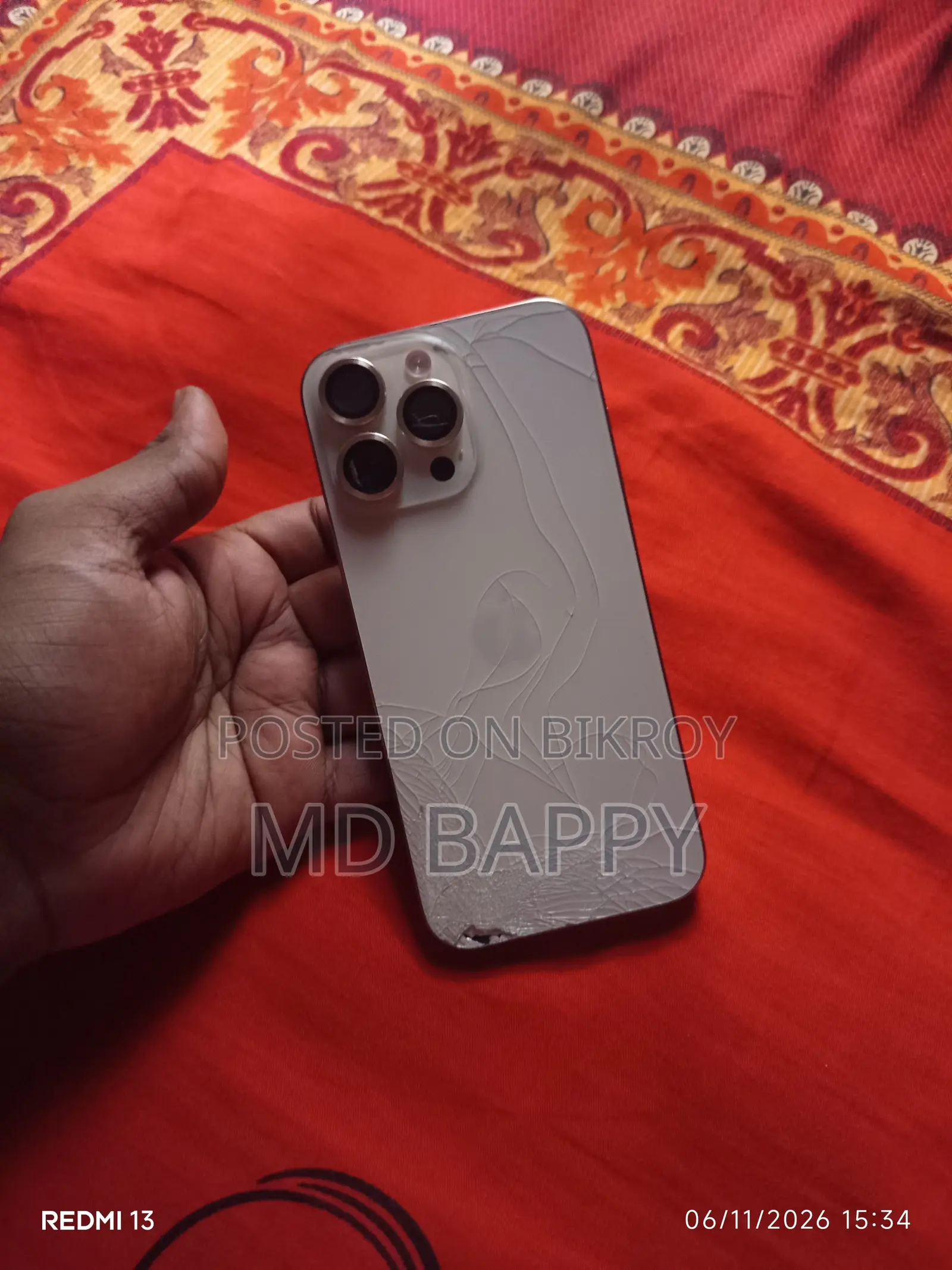 Apple iPhone 16 Pro Max 256 GB Gold