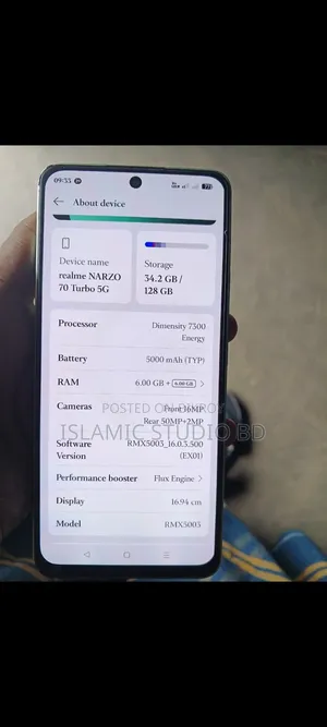Realme 128 GB Green