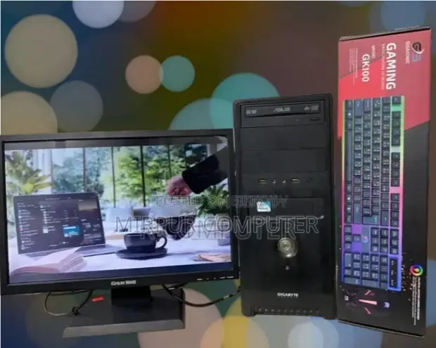 New Desktop Computer 8GB Intel Core I3 HDD 1T