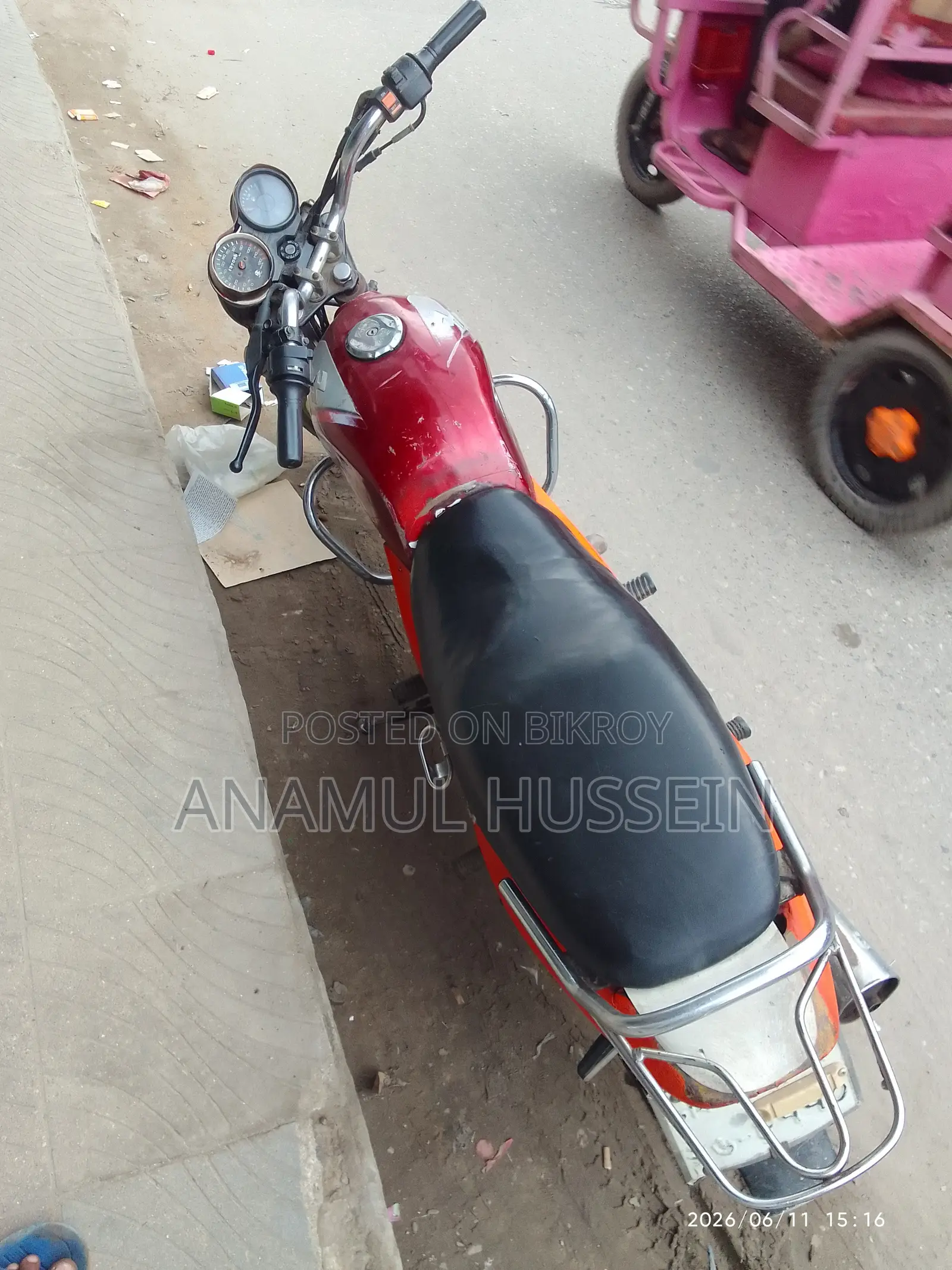 Bajaj CT 100 2016 Red