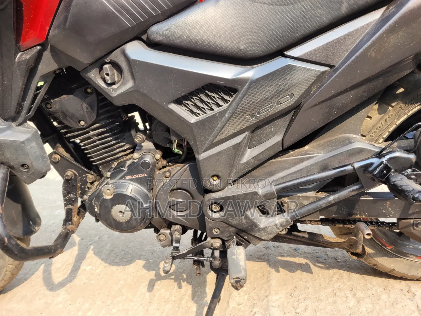 Honda X-Blade 160 2021 Red