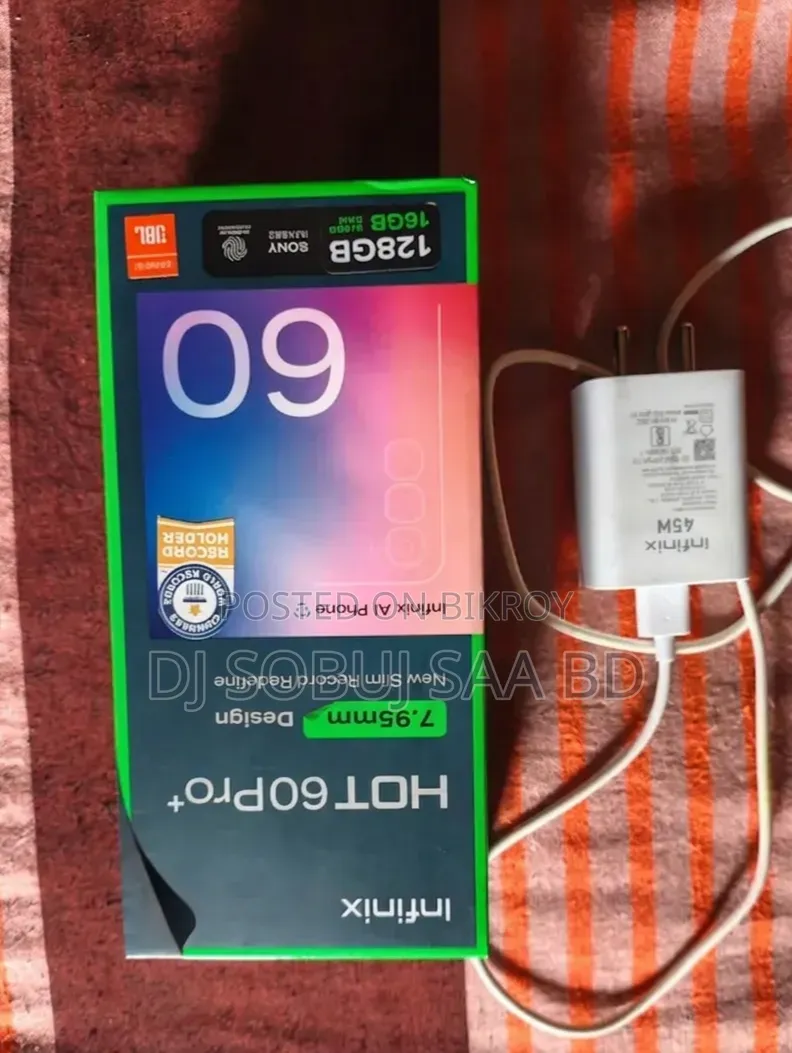 Infinix Hot 60 Pro+ 128 GB Black