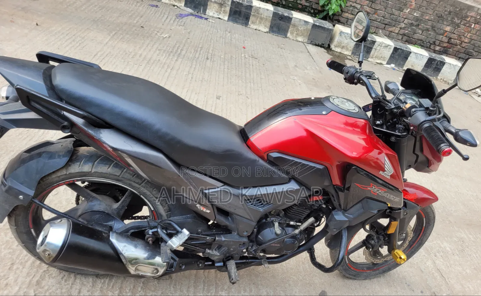 Honda X-Blade 160 2021 Red