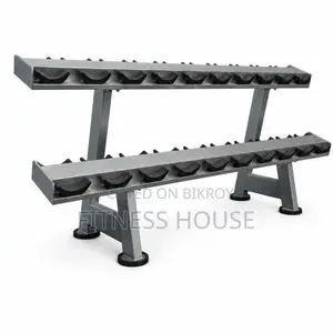 2-tier 10 Pair Dumbbell Rack U3077