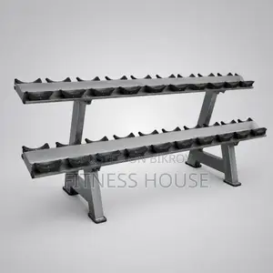 2-tier 10 Pair Dumbbell Rack U3077