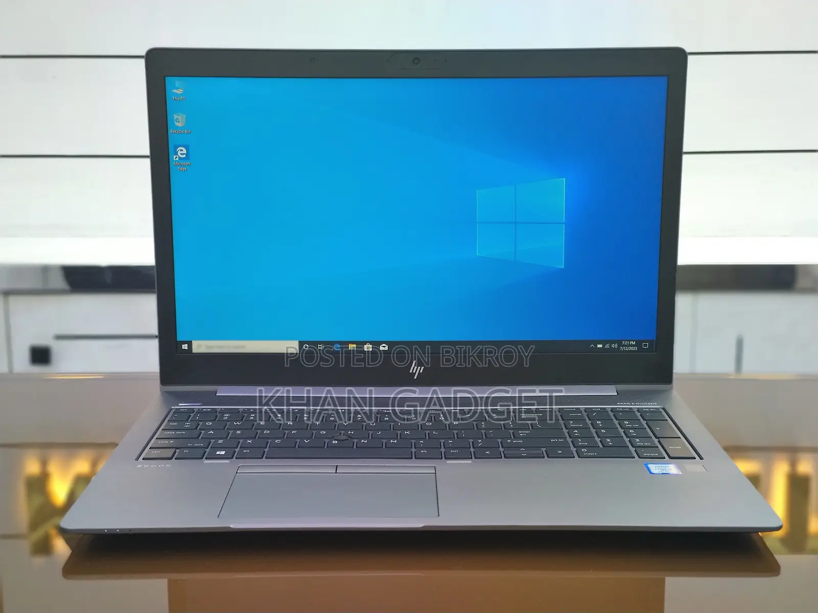 Laptop HP ZBook 15u G5 8GB Intel Core I7 SSD 512GB