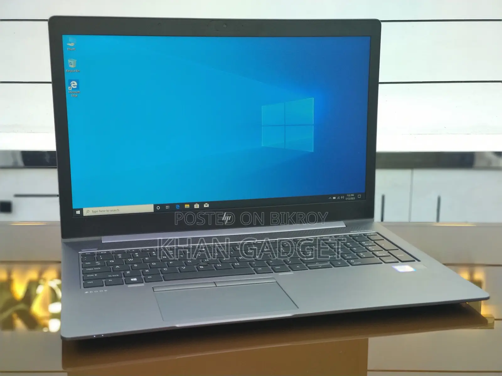 Laptop HP ZBook 15u G5 8GB Intel Core I7 SSD 512GB
