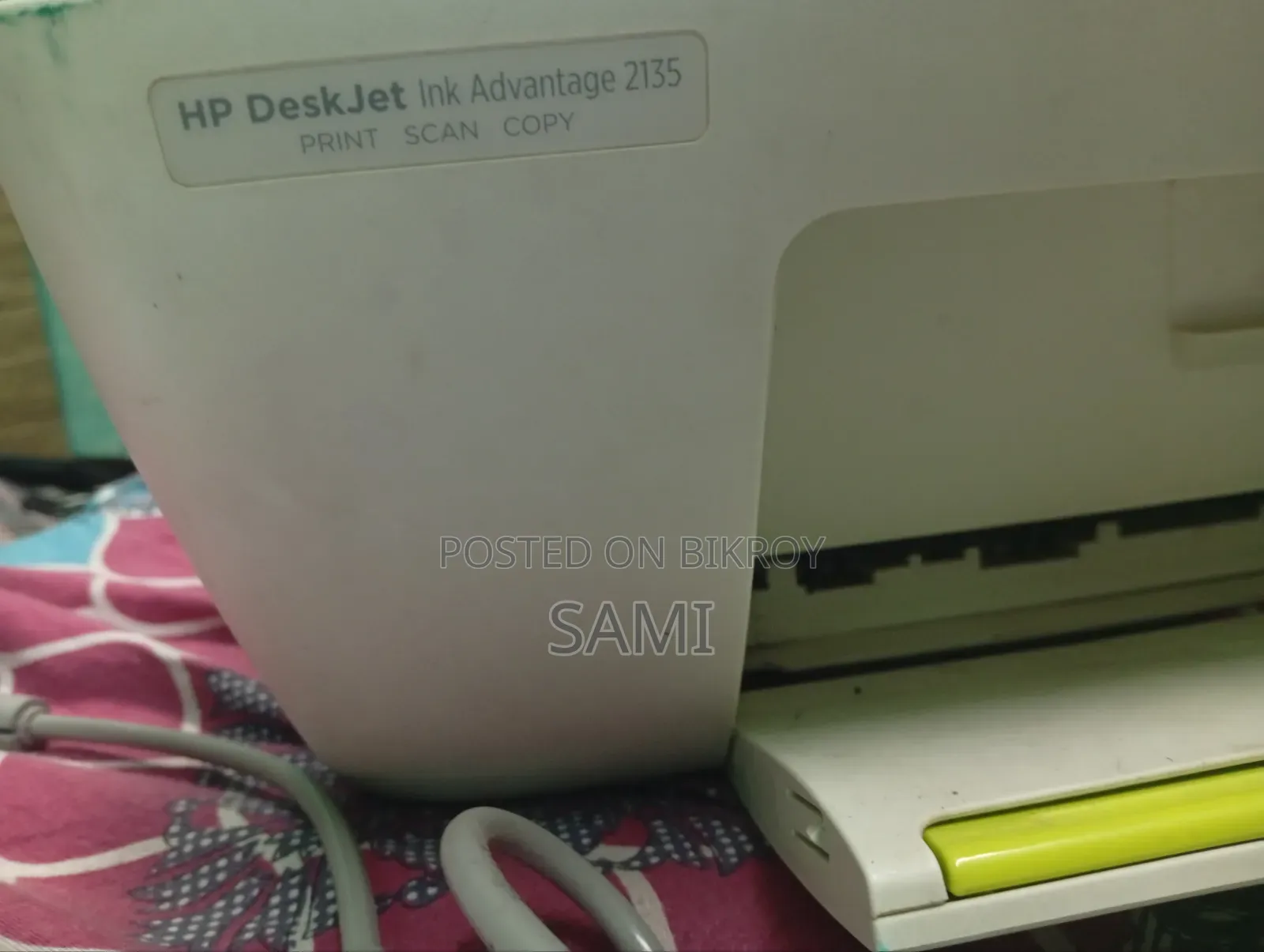 Hp Deskjet Ink Advantage 2135 [Broken]