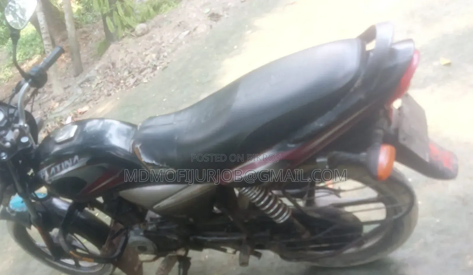 Bajaj Platina 100 2017 Black