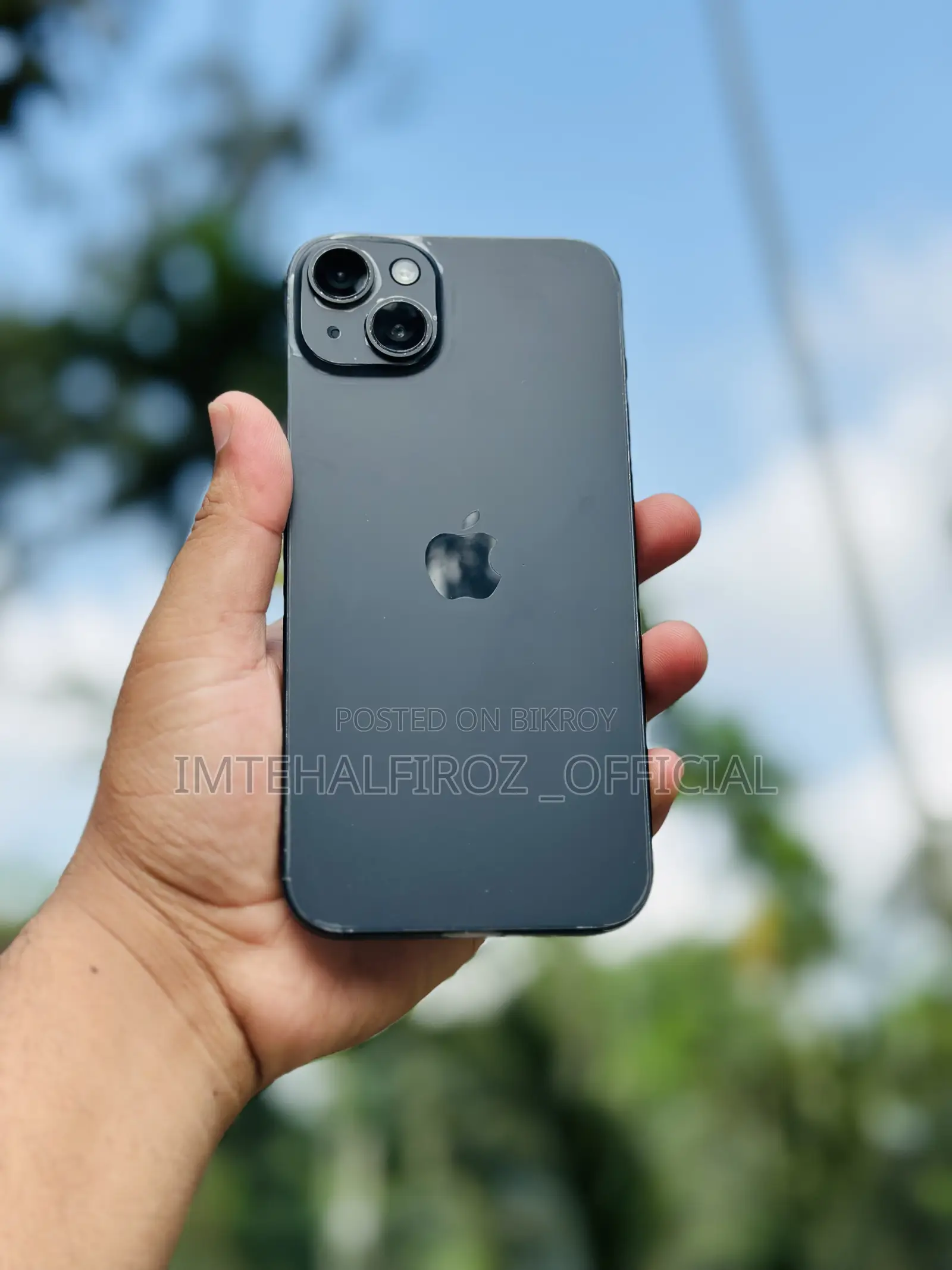 Apple iPhone 15 Plus 256 GB Black