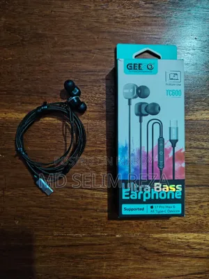 Geeoo Usb Type C Wired Earphone